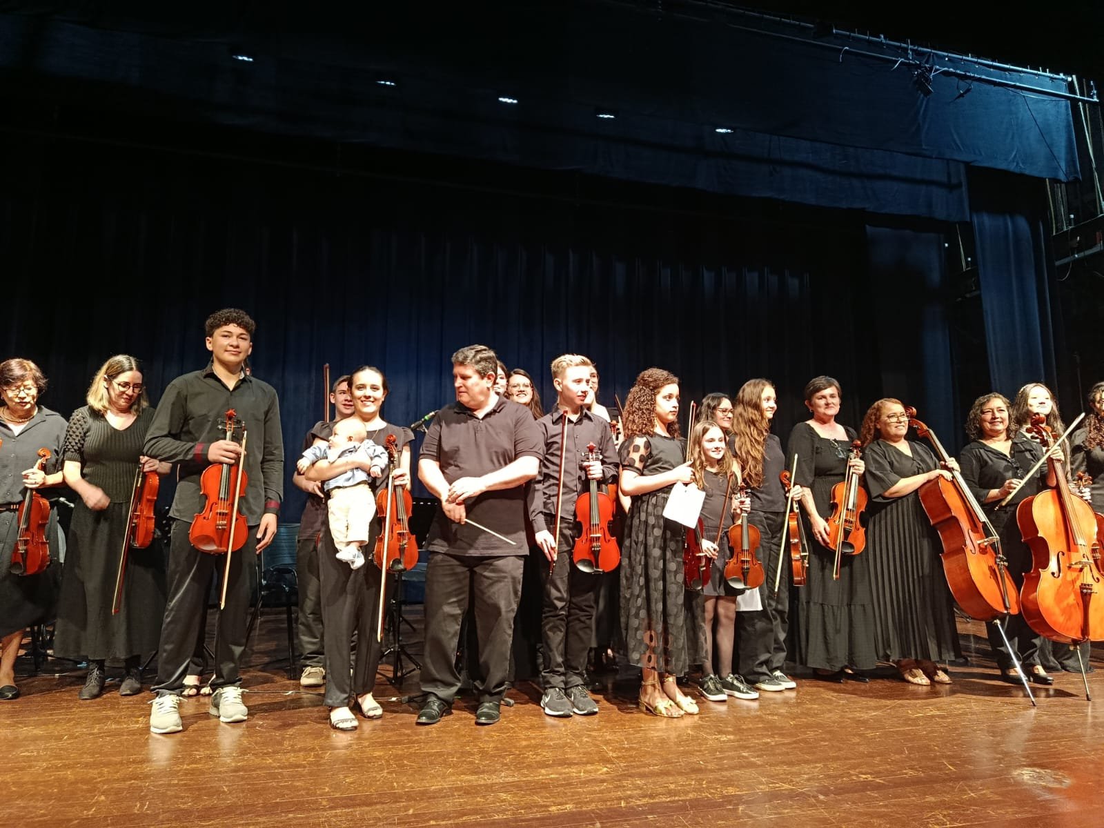 Orquestra em concerto